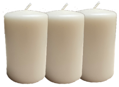 Rustic Three Place Candle Holder