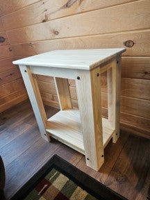 Rustic Country End Table