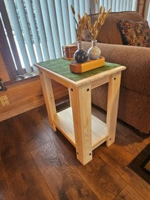 Rustic Country End Table
