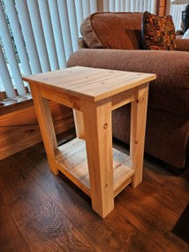Rustic Country End Table