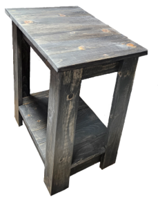 Rustic Country End Table