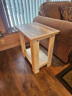 Rustic/Modern End Table