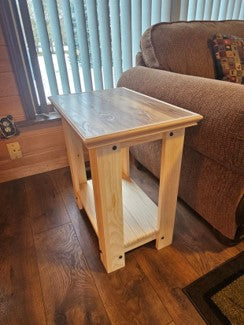 Rustic/Modern End Table