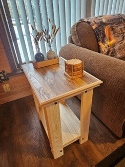 Rustic/Modern End Table