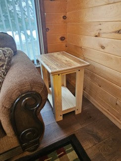 Rustic/Modern End Table