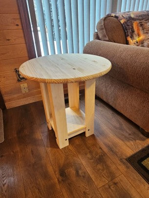 Rustic Country End Table