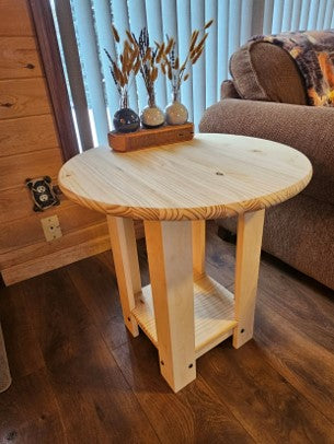 Rustic Country End Table